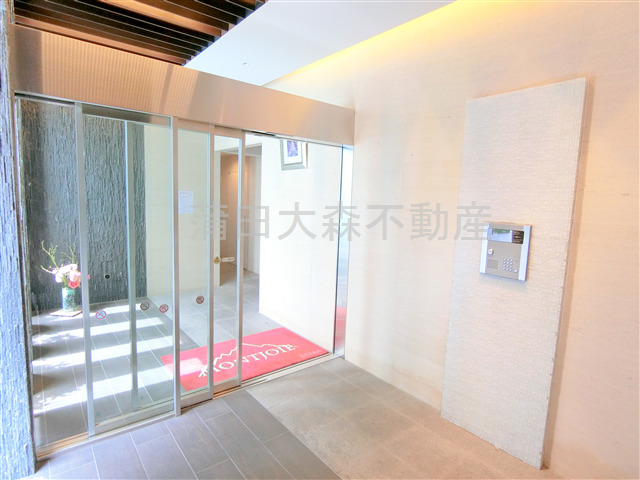 エントランス　防犯カメラTVモニター付オートロック