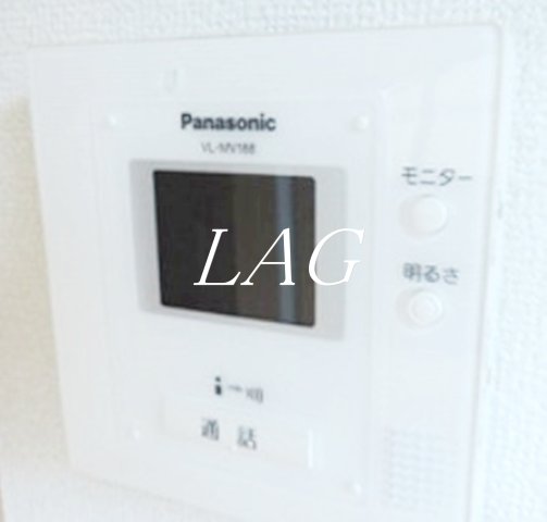 セキュリティ　モニター付きインターフォンです。