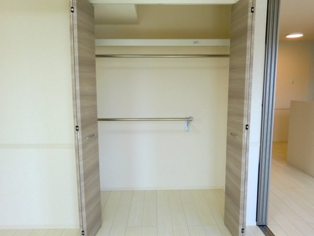 収納　十分な収納スペースがあります