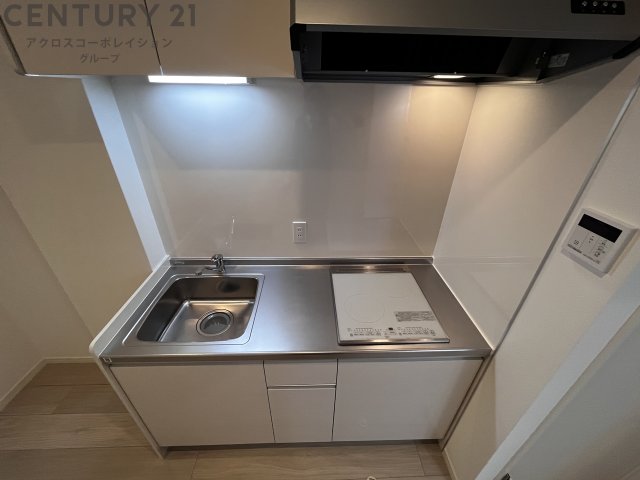 キッチン　IHコンロで料理初心者の方にも安心です。