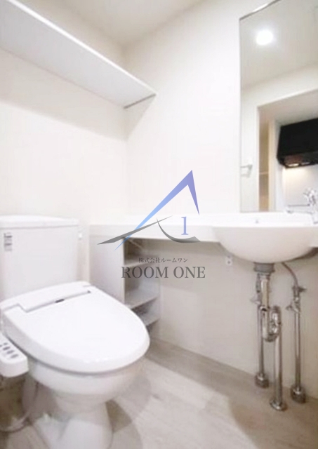 洗面設備　独立洗面台です。