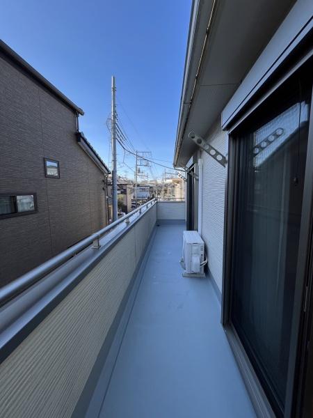 バルコニー　南向きです！