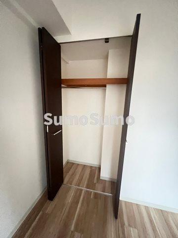 収納　たっぷりとした収納スペースです