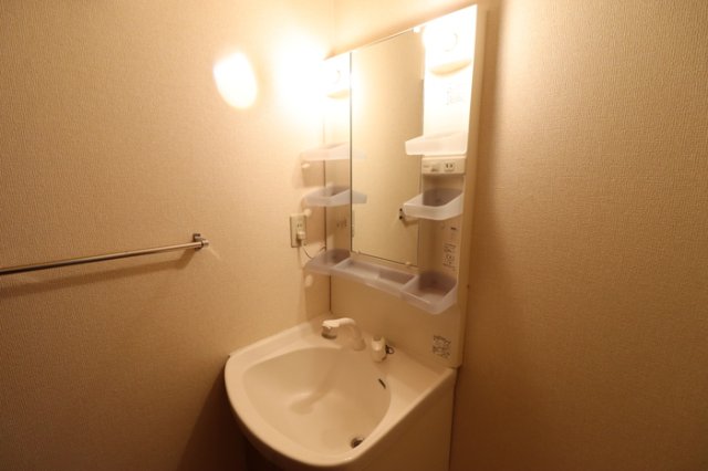 洗面設備　※同タイプの部屋写真です