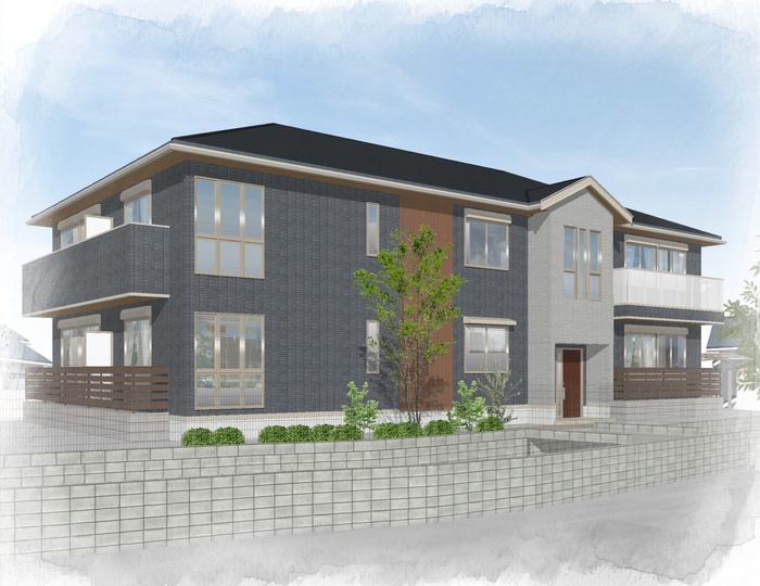 建物外観　完成予想図