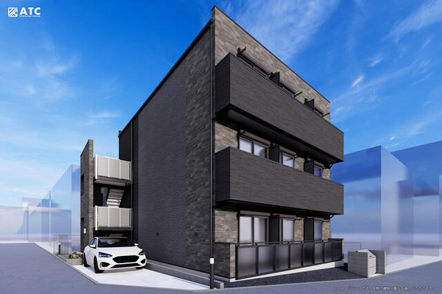 建物外観　外観パース