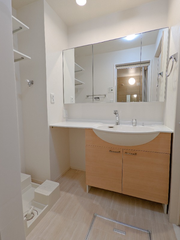 洗面設備　図面と現状に相違がある場合には現状を優先