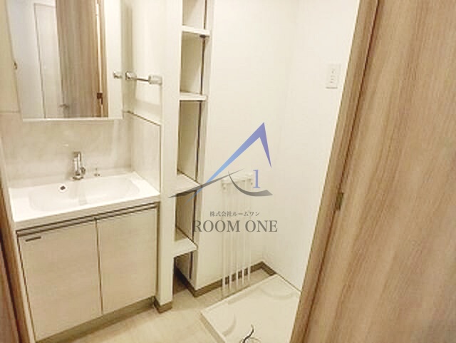 洗面設備　洗面台です。