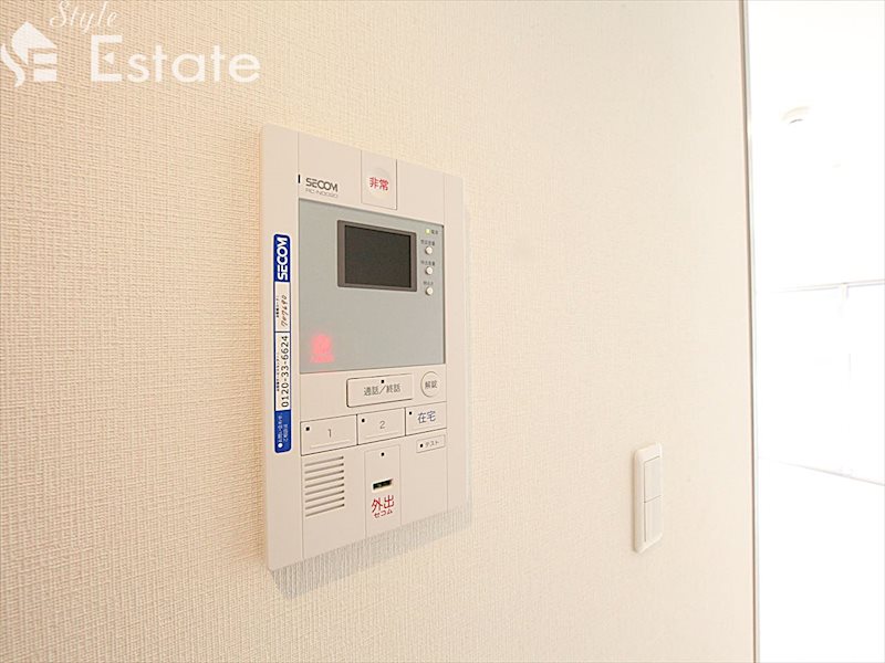 セキュリティ　モニター付きインターホン