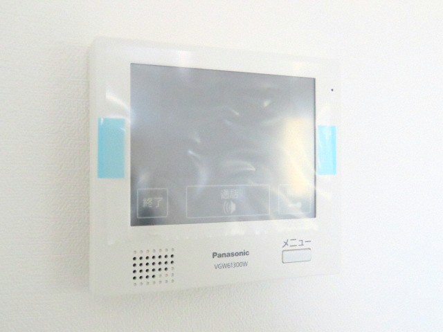 セキュリティ　モニター付きインターホンです♪