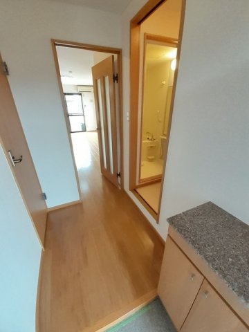 玄関　明るい玄関です