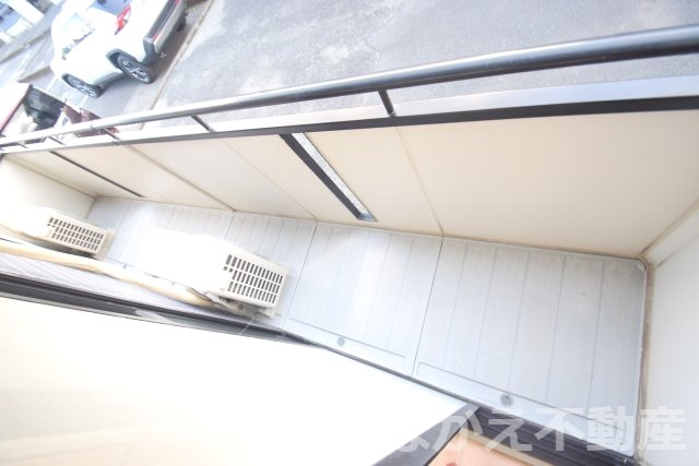 バルコニー　バルコニーがあります