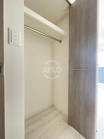 収納　プレサンス桜川グロワール　クローゼット