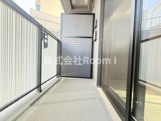 バルコニー　陽当たり良好なバルコニーです