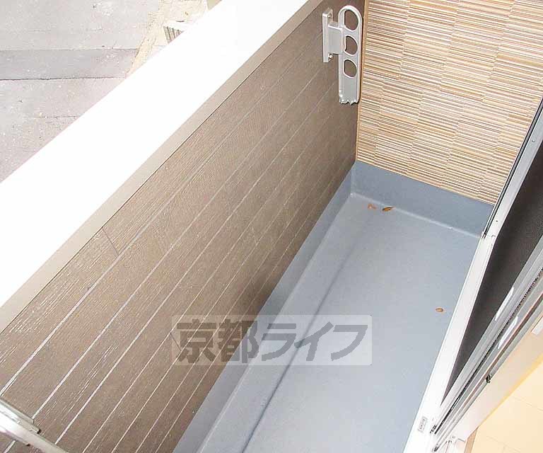 バルコニー　洗濯物干せます！