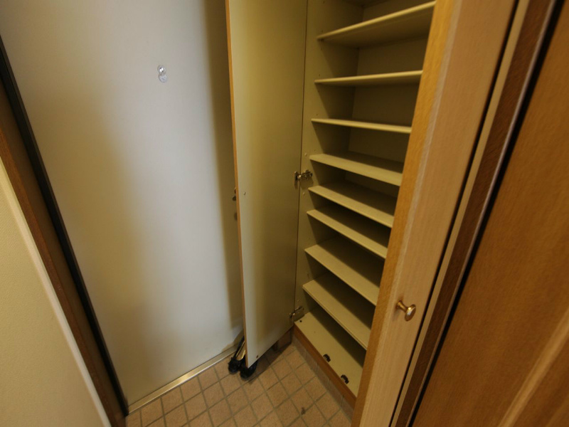 玄関　シューズボックス付（収納充実してます）