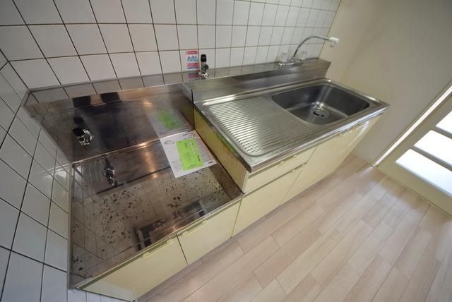 キッチン　★二口ガスコンロ設置可です★