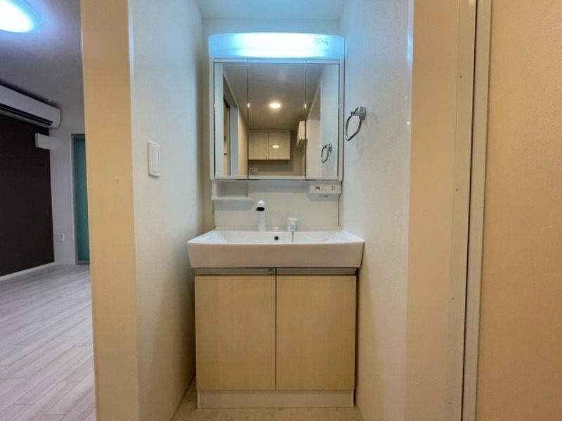 洗面設備　図面と現状に相違がある場合には現状を優先