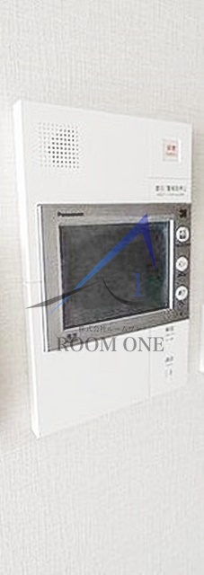 セキュリティ　モニター付きインターホンです。