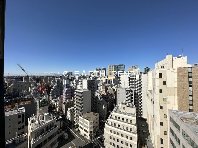 眺望　最上階で見晴らし良好