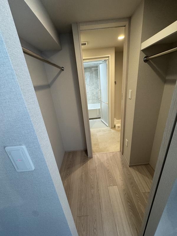 収納　ウォークインクローゼット