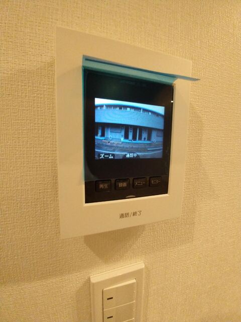 セキュリティ　建築中の写真となります。