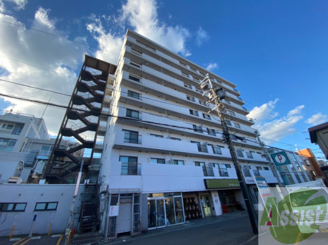 建物外観　札幌市北区麻生町「ビスタ麻生」