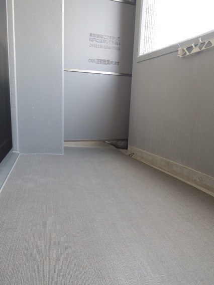 バルコニー　別号室の参考写真になります。