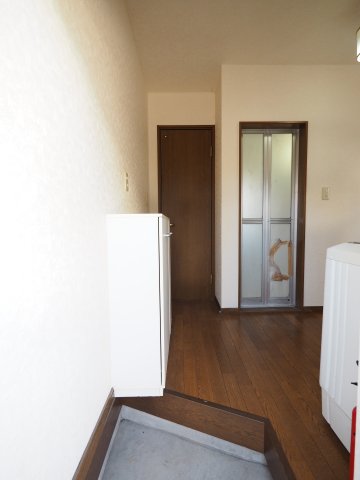 玄関　シューズボックス付の玄関