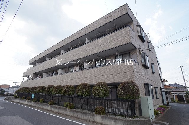 建物外観　レーベンハウス桶川店へ　048-787-5511