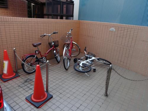 駐車場　敷地内駐輪場