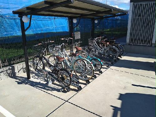 その他共有部分　駐輪場　原付＆自転車のみ駐輪可能