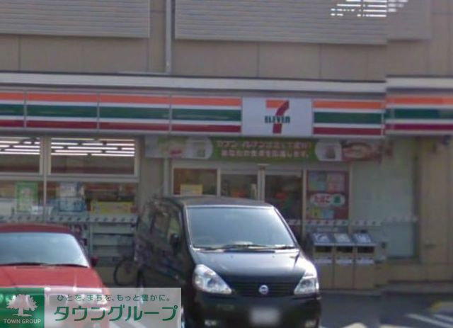 コンビニ　セブンイレブン横浜洲崎店（コンビニ）まで110m