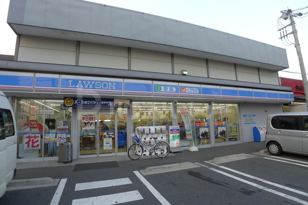 コンビニ　ローソン大谷田店（コンビニ）まで220m