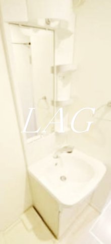 洗面設備　洗面台です。