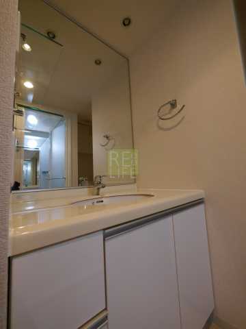 洗面設備　パークアクシス神楽坂ステージ