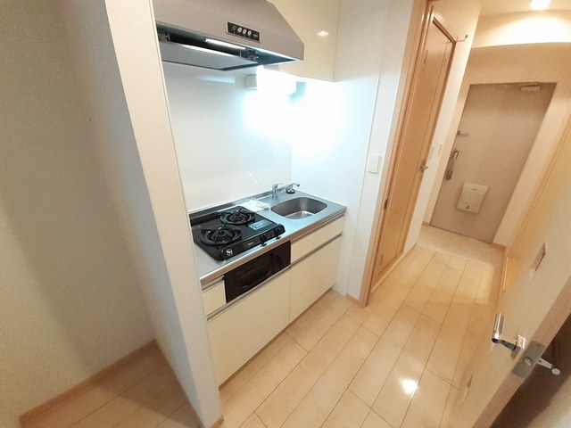 キッチン　2口ガスコンロ付きのシステムキッチン☆