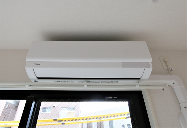 その他設備　年中快適なエアコン付き