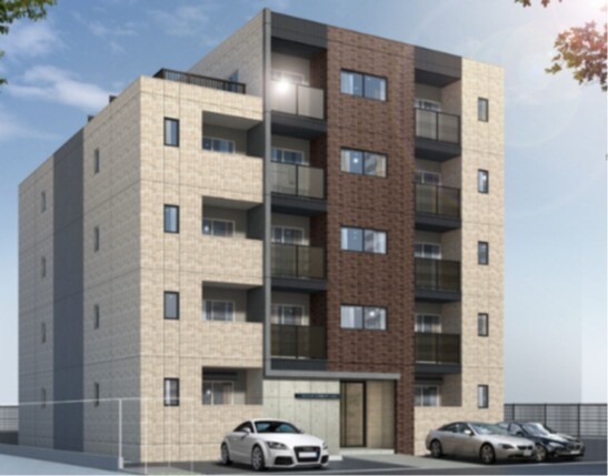 建物外観　外観もおしゃれなデザイナーズマンション