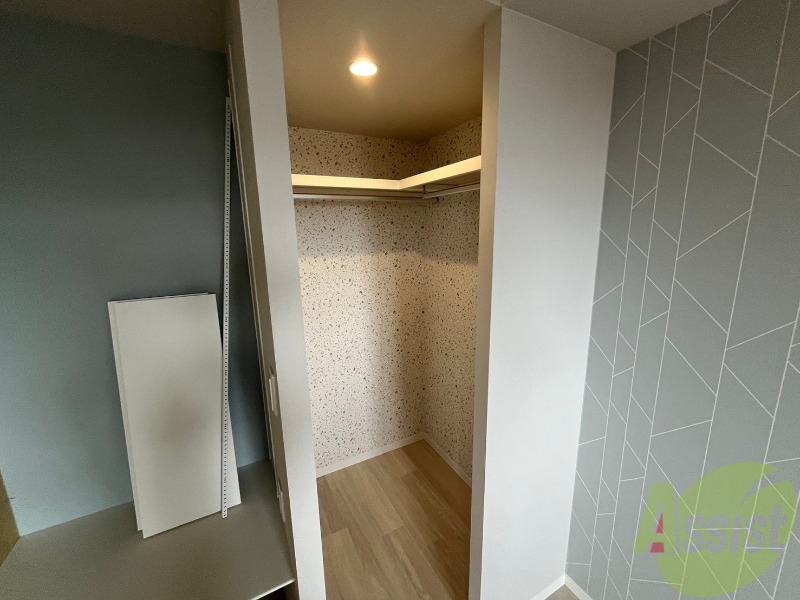 収納　収納もバッチリあるのでお部屋が片付きますよ！