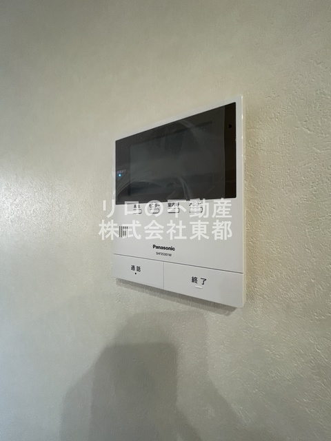 セキュリティ　訪問者が一目で分かるＴＶモニタ付インターホンです！