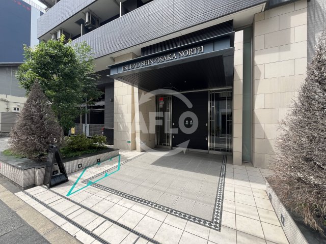 エントランス　エスリード新大阪NORTH　エントランス