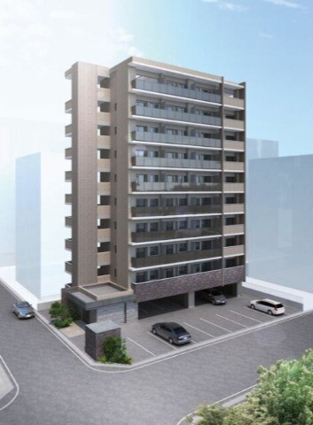 建物外観　東比恵駅徒歩約5分の人気デザイナーズマンションです！