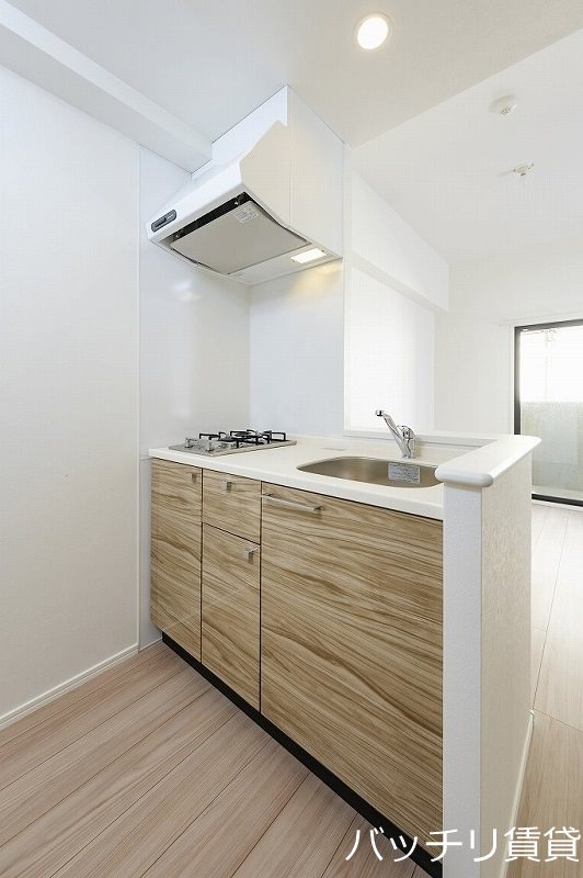 キッチン　別号室写真の為現況を優先致します。