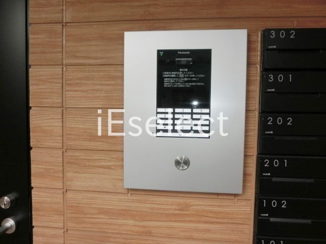 セキュリティ　オートロック付きで安心ですね