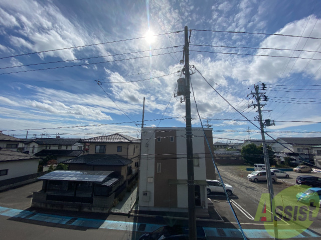 眺望　周りには大きな建物もないので開放感があります。