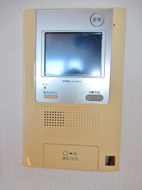 セキュリティ　モニタ付インターホン