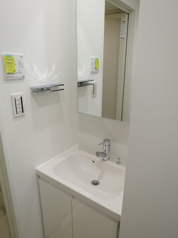 洗面設備　洗面所です