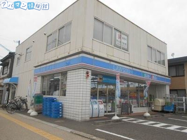 コンビニ　ローソン新潟沼垂西店（コンビニ）まで596m