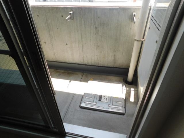 バルコニー　バルコニーもすっきり綺麗。